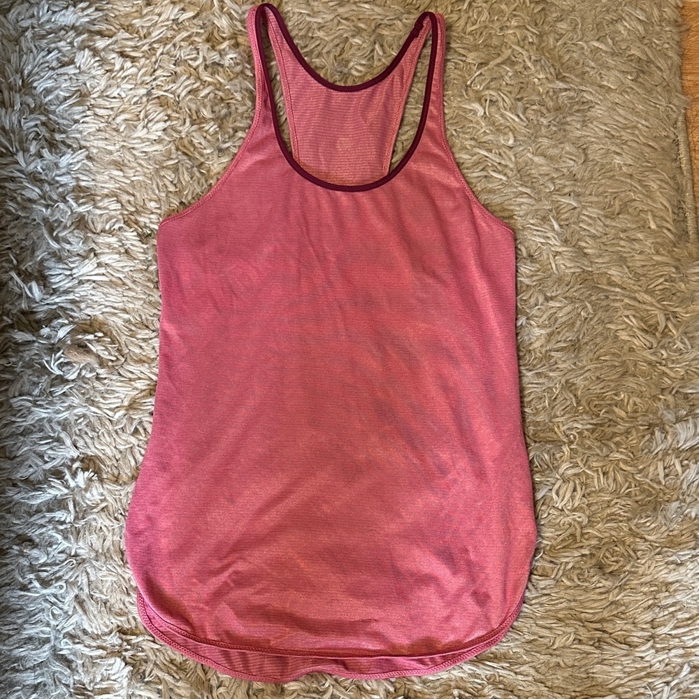 Lululemon Women's Pink Racerback Tank Top